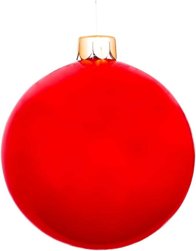 Inflatable Oversized Ornaments 18" or 25" Christmas Decorations Indoor Outdoor | Amazon (US)