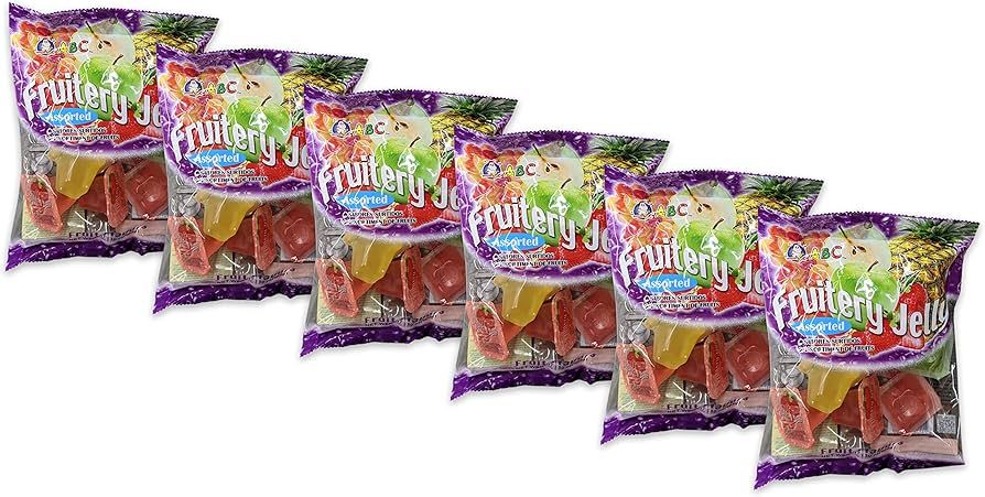 ABC Fruitery Assorted Fruit Jelly 10oz x6pk | Amazon (US)