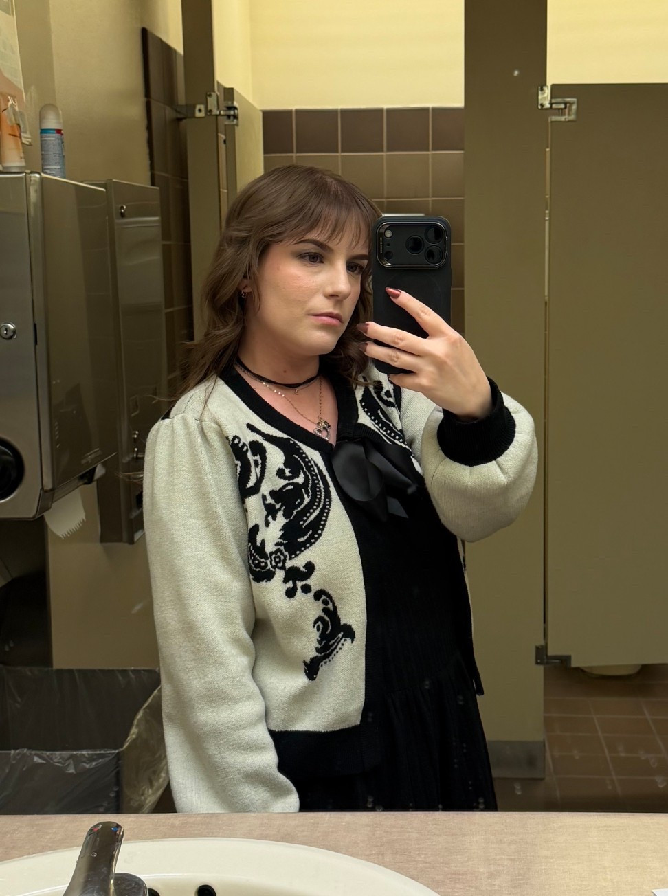 Repping Haunted Mansion in my daily life too. This cardigan is so cute! @disney X heruniverse 🖤

#LTKdayinmylife #LTKootd #LTKgrwm