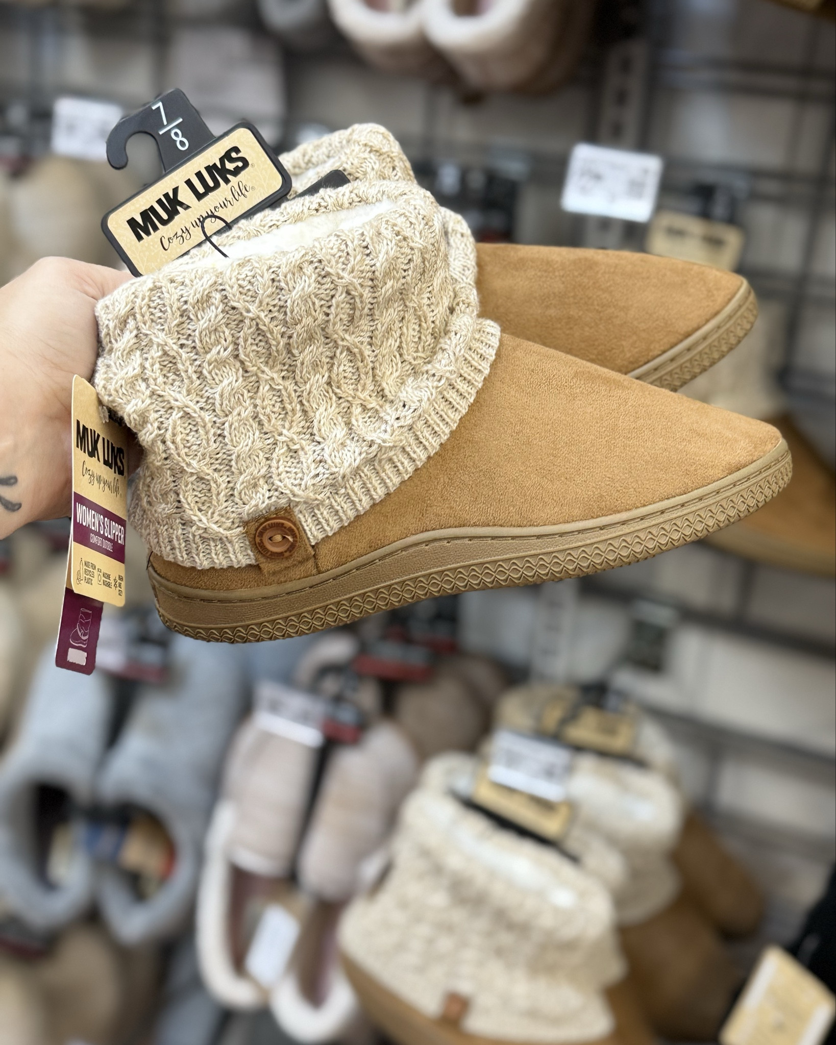 ✨ PSA: Walmart is officially coming for my wallet again 😅 These Muk Luks are butter soft, cozy as your grandma’s hug, and actually CUTE. Like… do I need them? No. Do I need them? Absolutely. 👏

Run, don’t walk—your feet deserve this snuggle life. 🧦💖

#CozySeason #WalmartFinds #TheFBombMom

#LTKShoeCrush #LTKSeasonal #LTKStyleTip