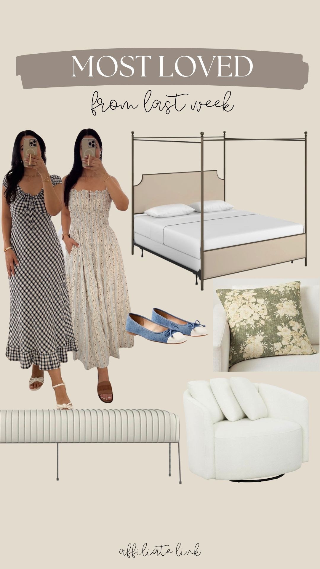 Most Loved From Last Week

Most loved, follower favorites,
Home finds, home decor, dresses, dress, midi dress 

#LTKHome #LTKootd #LTKSeasonal