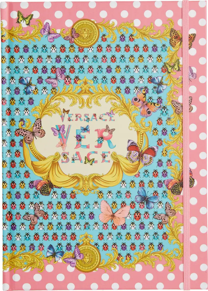 Versace x Paper on the Rocks Butterflies Notebook | Nordstrom | Nordstrom