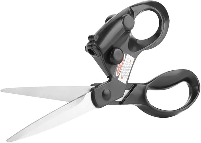 Sewing Guided Scissors for Fabrics/Paper/Crafts Cutting, Sewing Cut Straight Fast Right-Handed Sc... | Amazon (US)