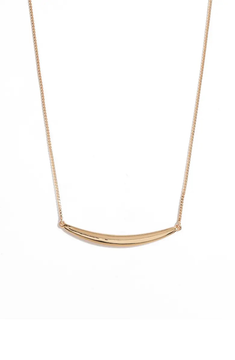 Brooke Crescent Bar Necklace | Nordstrom