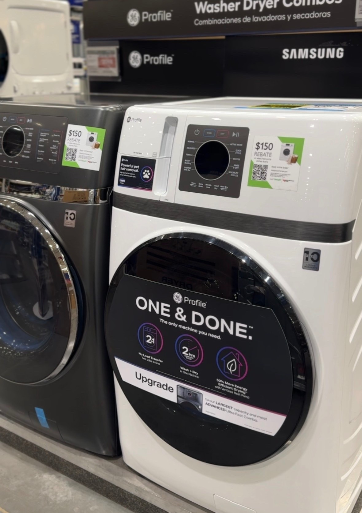 My washer/dryer all in one unit NOW comes in white!! And is ok major sale!! @loweshomeimprovement #ad #lowespartner

#LTKSaleAlert #LTKGiftGuide #LTKHome