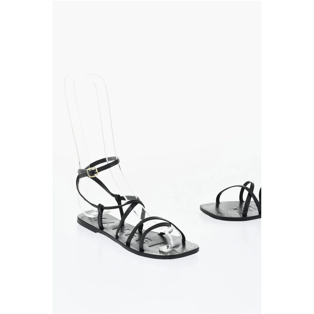 Manebi Leather CANYON Lace Up Women's Sandals | Shop Simon