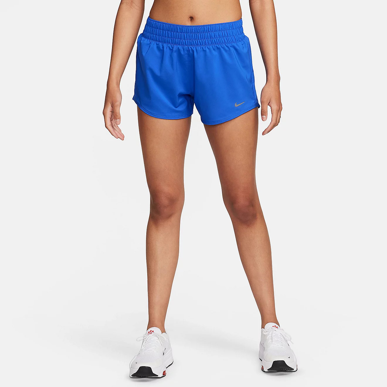 Nike Women's One Dri-FIT Mid-Rise Shorts 3in | Academy | Academy Sports + Outdoors