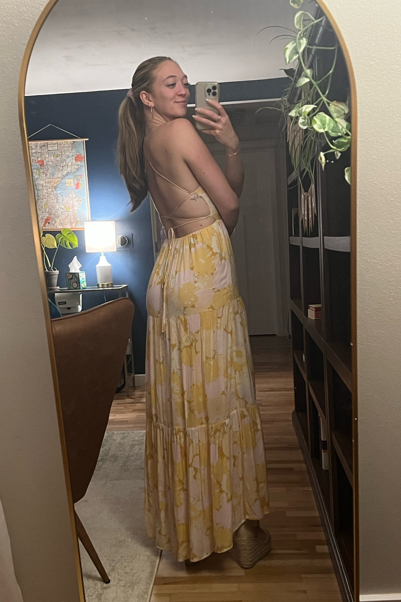 Love this strappy backless halter dress! I wore this maxi dress to my husband’s graduation party for his master’s program last summer. The straps give you some options for how you want to tie it, and the tiers are super flattering. It is lined and airy, perfect for a summer day or night! This would also work well as a wedding guest dress! 

I paired this dress with a woven leather white purse, espadrille wedge heels, and gold jewelry. 

If you sign up for Fashionpass, use code jessiiirae for a discount! 💫

Summer dress, sundress, summer outfit, event outfit, maxi dress, graduation party, graduation dress, brunch dress, vacation dress, sandal heels, tan heels

#LTKtravel #LTKsalealert #LTKSeasonal