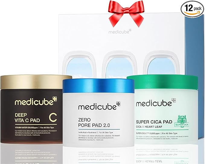 medicube Toner Pads Gift Set | Korean Skincare | Gifts for mom | Mother's Day Gifts | for exfolia... | Amazon (US)