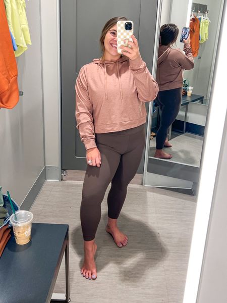 My Fall outfit to a T! 
Top- TTS small
Bottoms- medium but need a small or XS. So very TTS, very soft and comfy! No seam!!

#LTKfitness #LTKfindsunder50