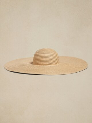 Wide Brim Beach Hat | Banana Republic Factory