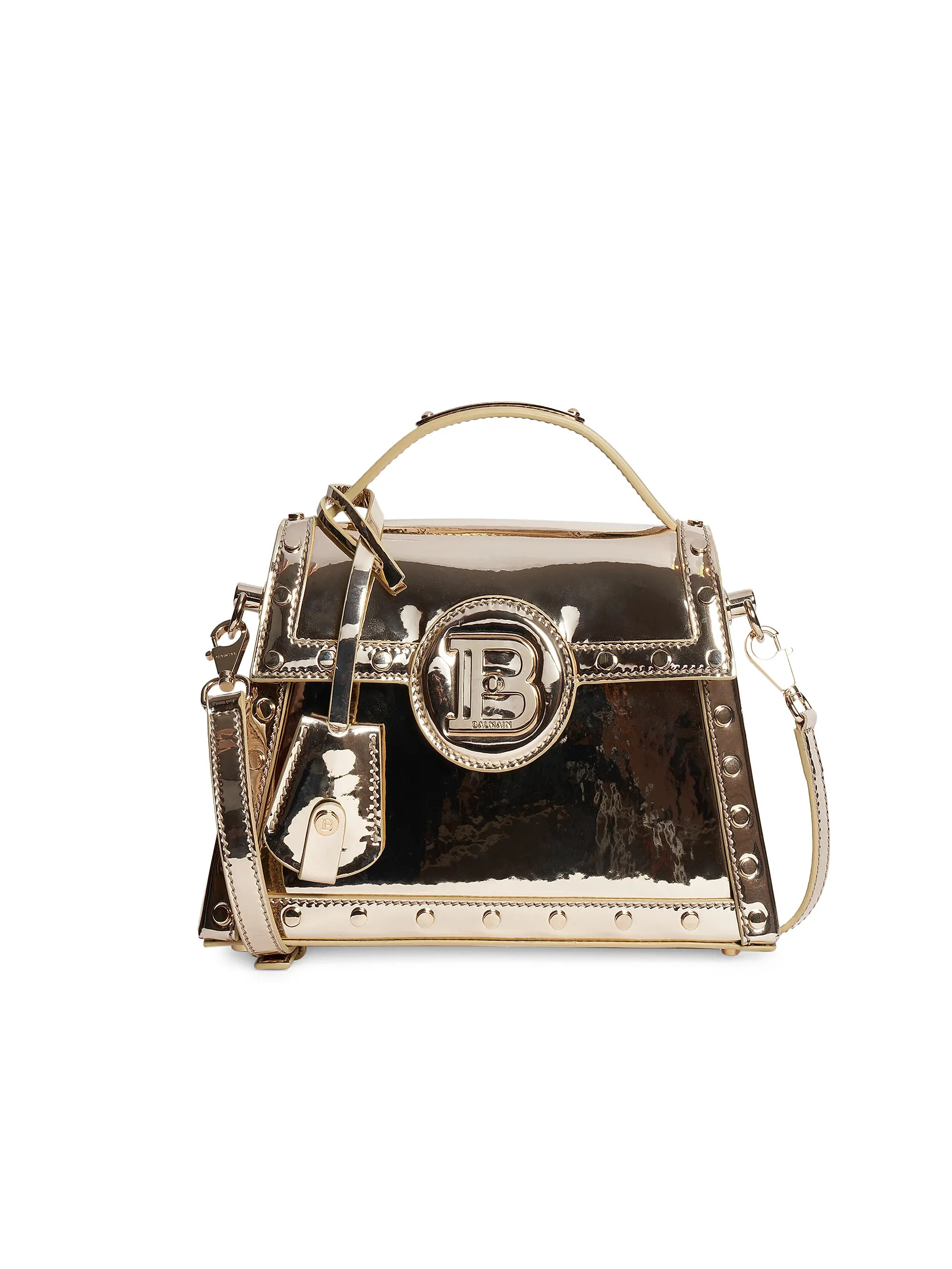 B-Buzz Dynasty Mirror Leather Top Handle Bag | Saks Fifth Avenue
