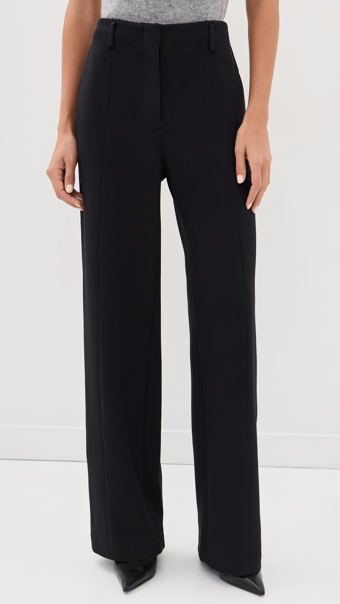 Theory Straight Knit Pants | Shopbop | Shopbop