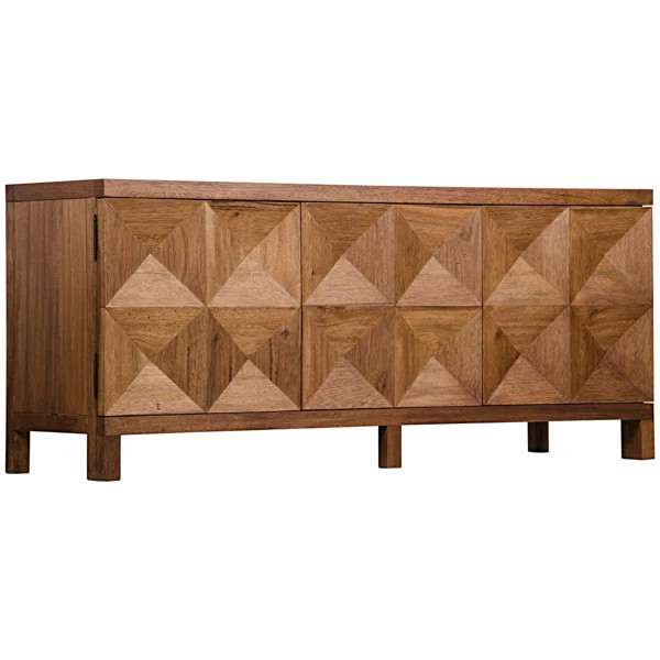 Quadrant 76'' Solid Wood Sideboard | Wayfair North America