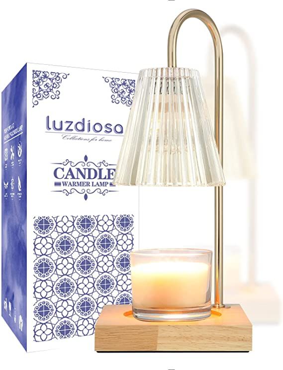 luzdiosa Candle Warmer Lamp with 2 Bulbs Compatible with Jar Vintage Electric Dimmable Candle Mel... | Amazon (US)