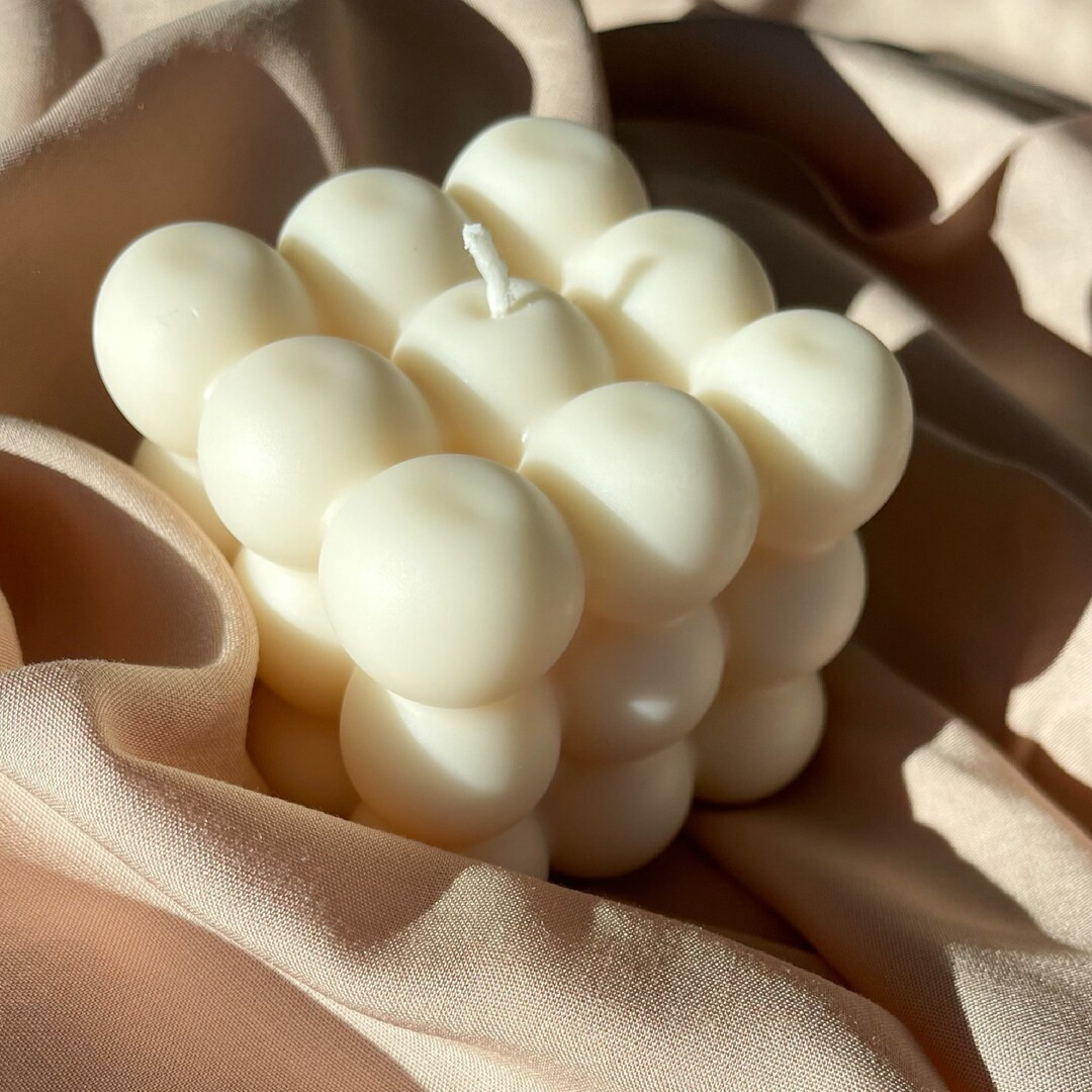 Cloud 9 Candle | Scented Cube Candle | Bubble Candle | Bubble Cube Candle | Soy Wax Candle |  Hom... | Etsy (CAD)