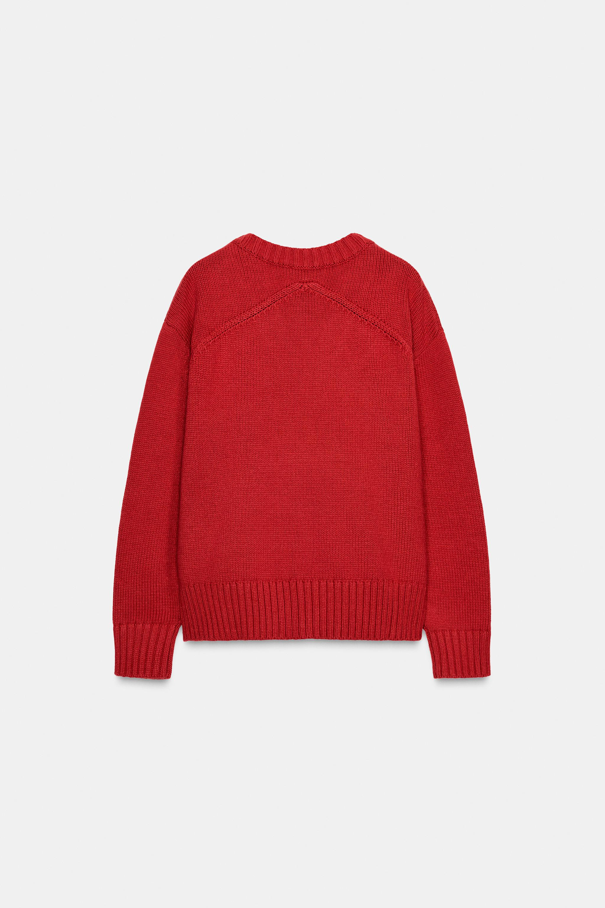 OVERSIZED KNIT JUMPER | Zara UK