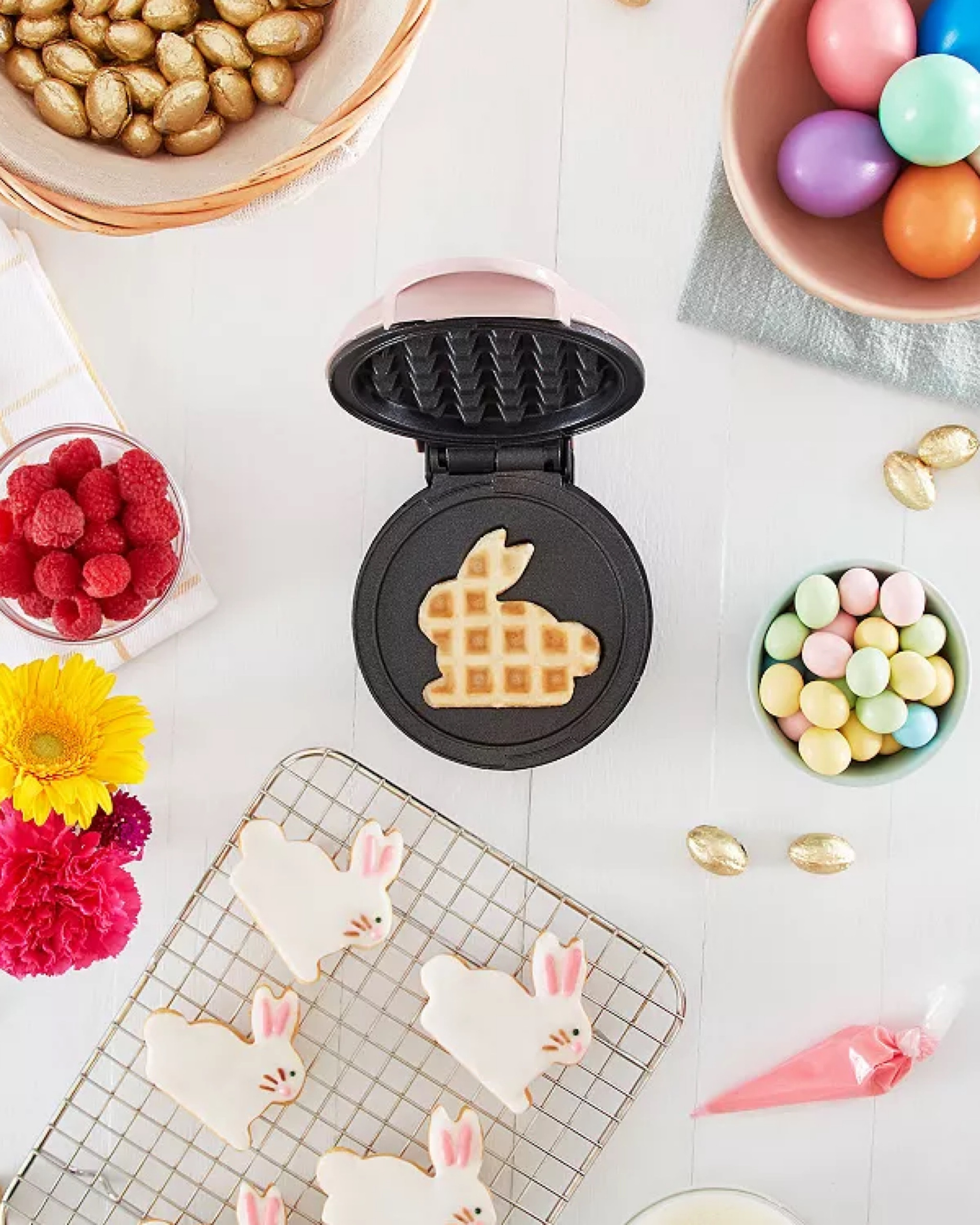 ✨Sale✨ Mini bunny waffle maker only $8 with code EXTRA15! Still time to order for pick-up for a fun Easter breakfast or brunch. 🐰 🧇 

#LTKfamily #LTKsalealert #LTKhome