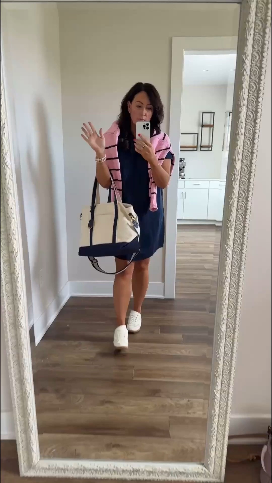 WALMART FINDS
• medium dress - so comfy & easy to wear! 
• medium striped sweater 


#LTKgrwm #LTKootd #LTKSeasonal

#LTKdayinmylife #LTKmomlife #LTKSaleAlert