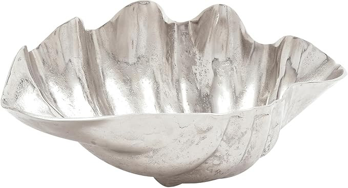 Deco 79 Aluminum Metal Shell Decorative Decorative Bowl Shell Decorative Container, Decorative Ke... | Amazon (US)