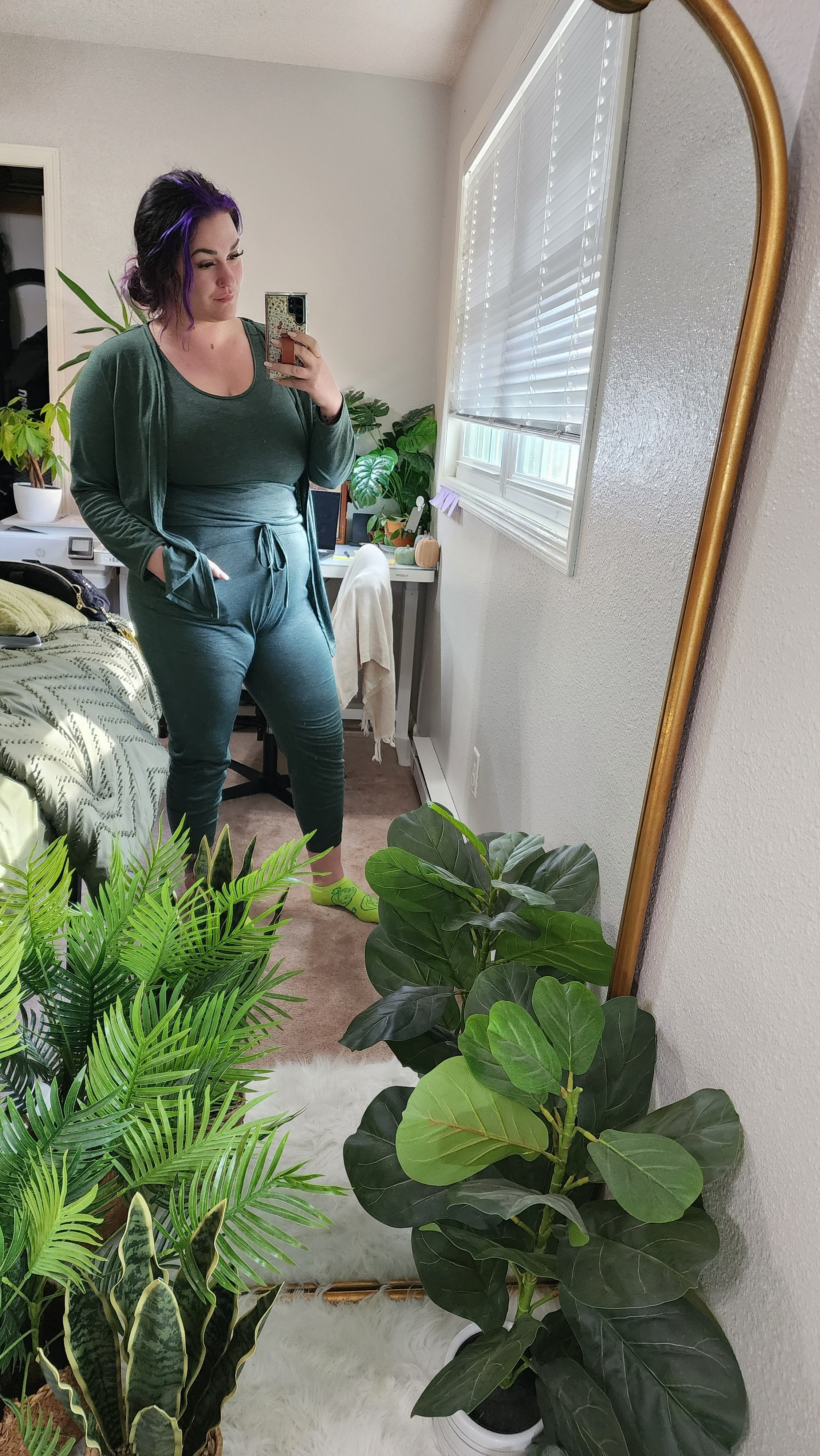 Fall us here and comfy lounge wear is the way to go. I'm in love with the greens and it's truly an all day fit! 

#LTKActive #LTKStyleTip #LTKPlusSize