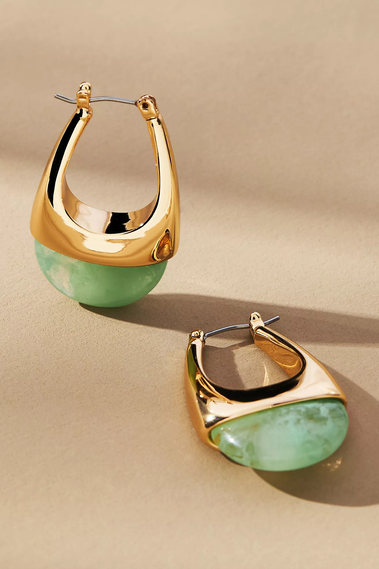 Lucite Huggie Hoop Earrings | Anthropologie (US)