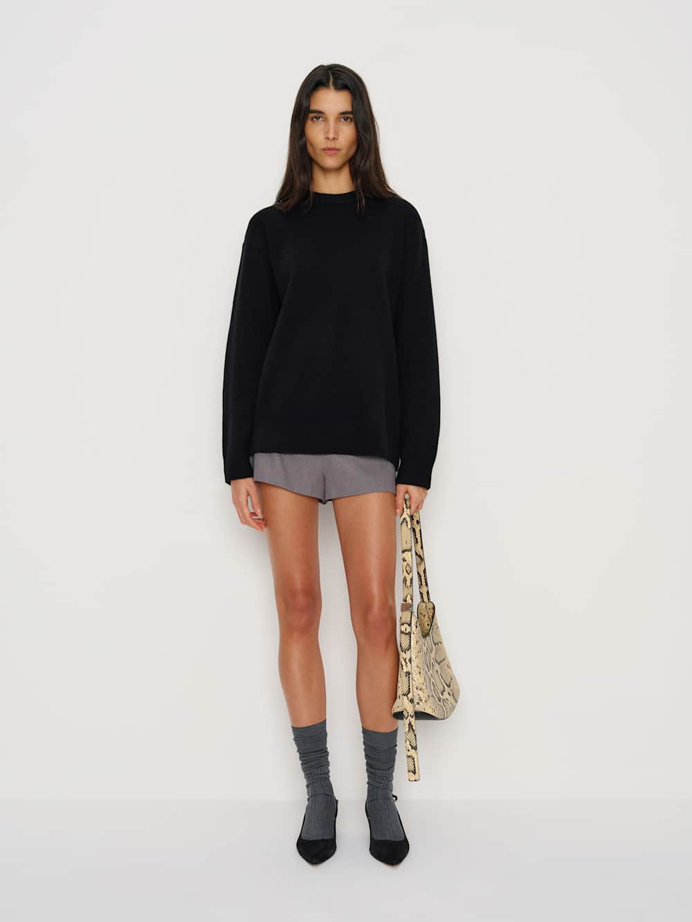 Fabian Crew Sweater | Reformation (Global)