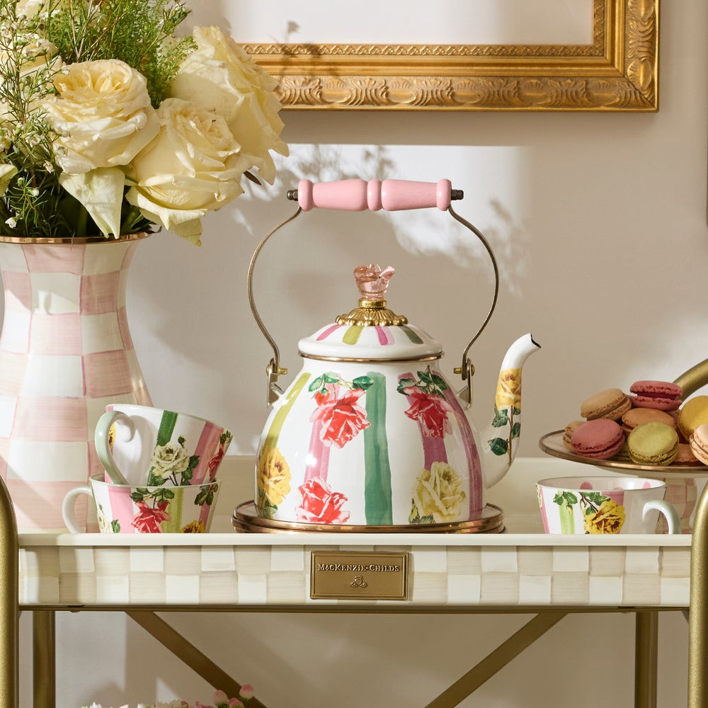 Garden Gala 2 Quart Tea Kettle | MacKenzie-Childs