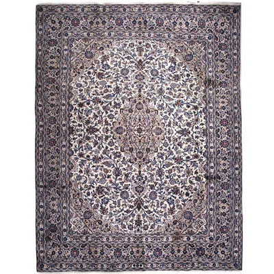 Burdelle One-of-a-Kind 9'8" x 12'10" 1970s Area Rug in Beige/Black/Blue | Wayfair North America