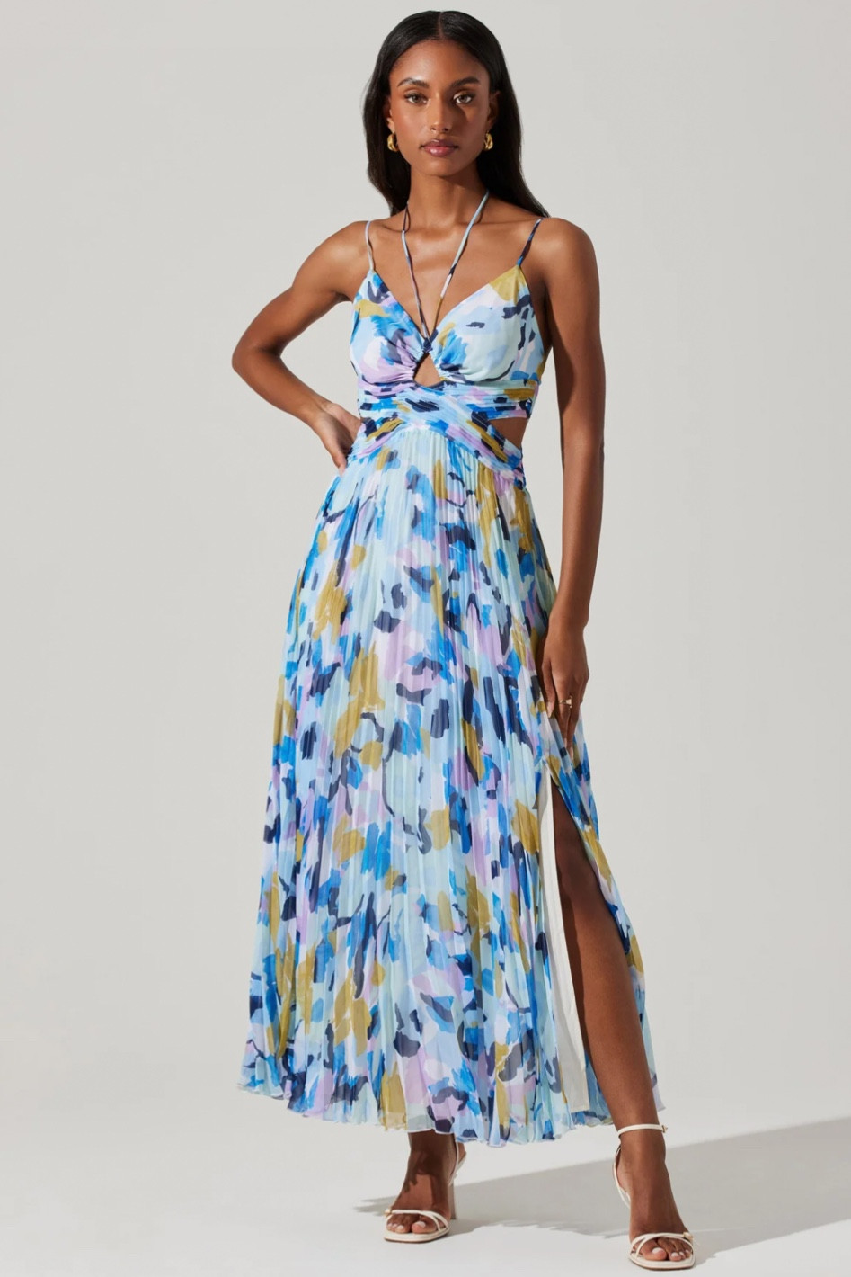 Floral Pleated Maxi Dresss

#LTKstyletip #LTKSeasonal #LTKU