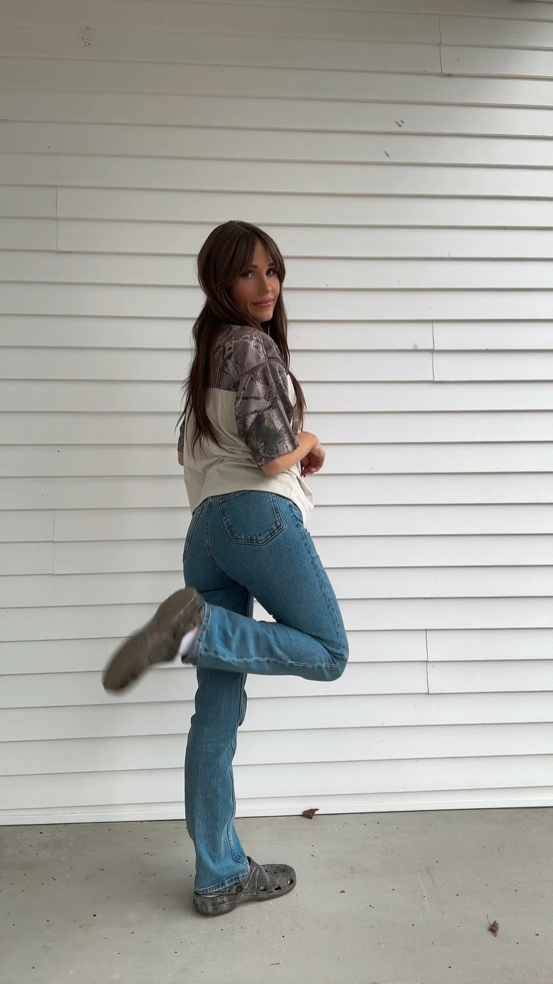 Camo crocs are my go to 