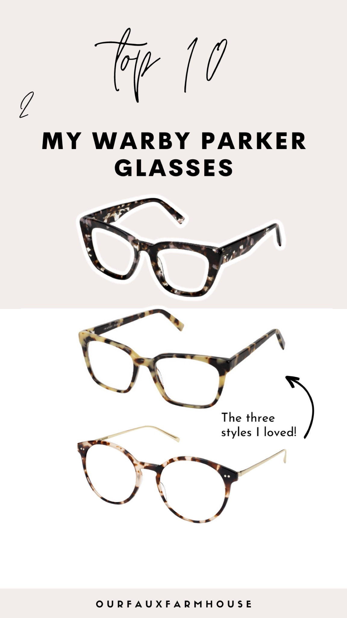 Warby Parker Glasses 