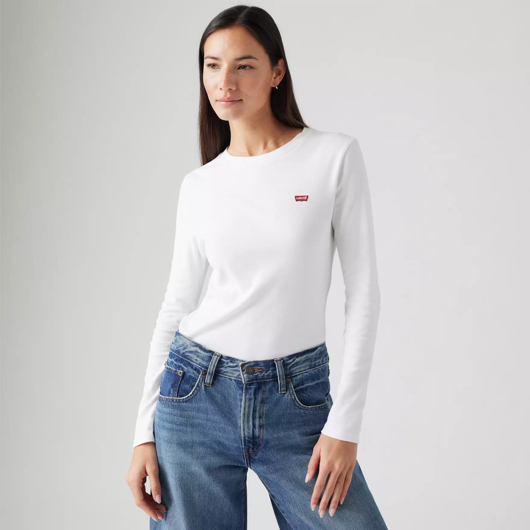 Essential Housemark Long-sleeve Tee | Levi's UK