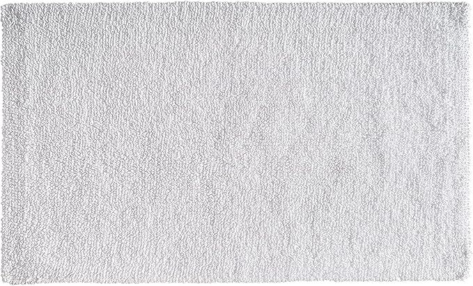Amazon Basics Everyday Cotton Bath Rug, 20" x 34", White | Amazon (US)