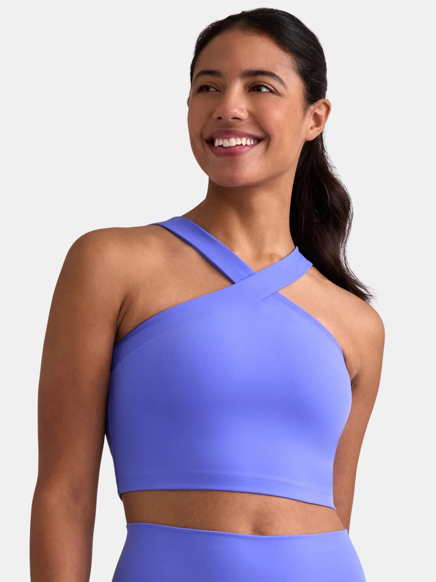 Avia Women's SoftSculpt High Neck Sports Bra, Sizes XS-XXXL | Walmart (US)