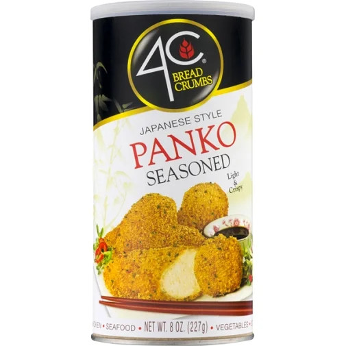 4C Japanese Style Seasoned Panko Bread Crumbs 8 oz. Canister | Walmart (US)