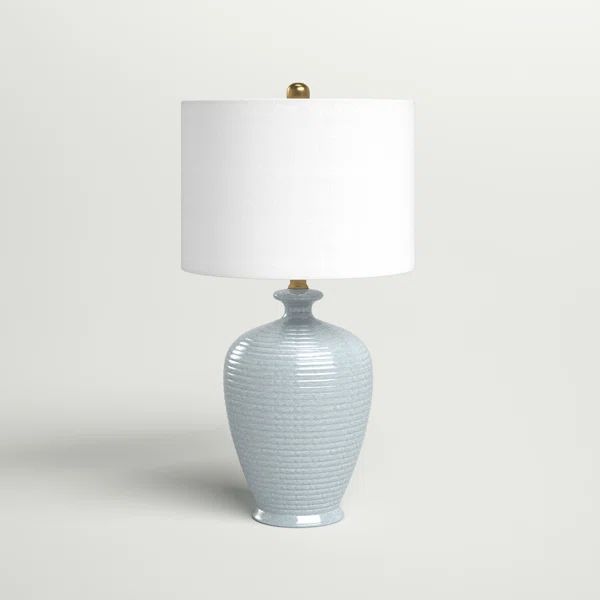 Broyles 26" Blue Table Lamp | Wayfair Professional
