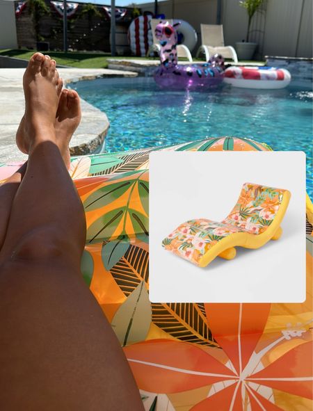 Sun Squad Pool Toys 50% off this week at Target! This chaise float has been on my wish list and it’s perfect for reading a book while floating 

#LTKSeasonal #LTKswim #LTKsalealert