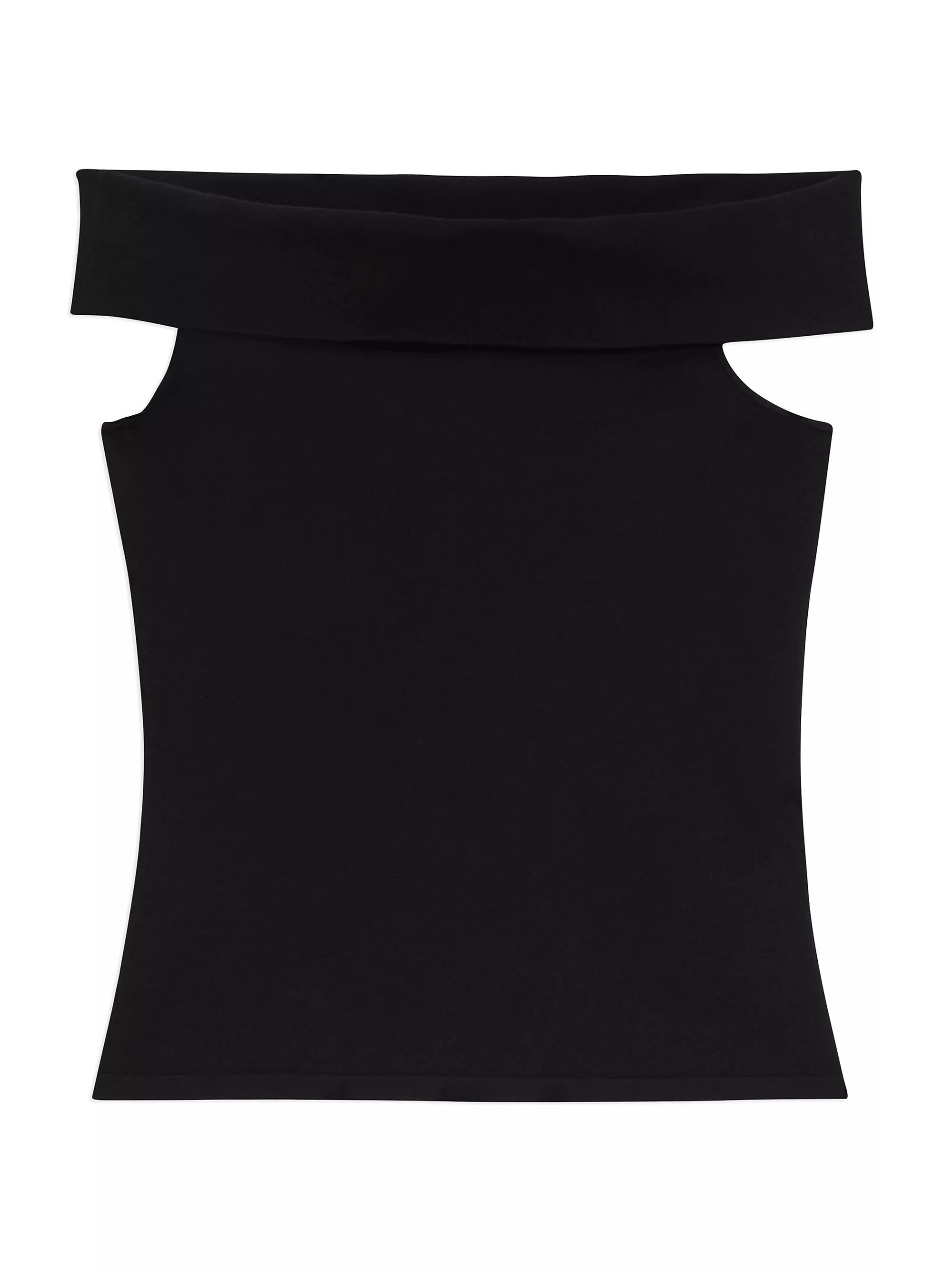 Compact Crepe Off-The-Shoulder Top | Saks Fifth Avenue