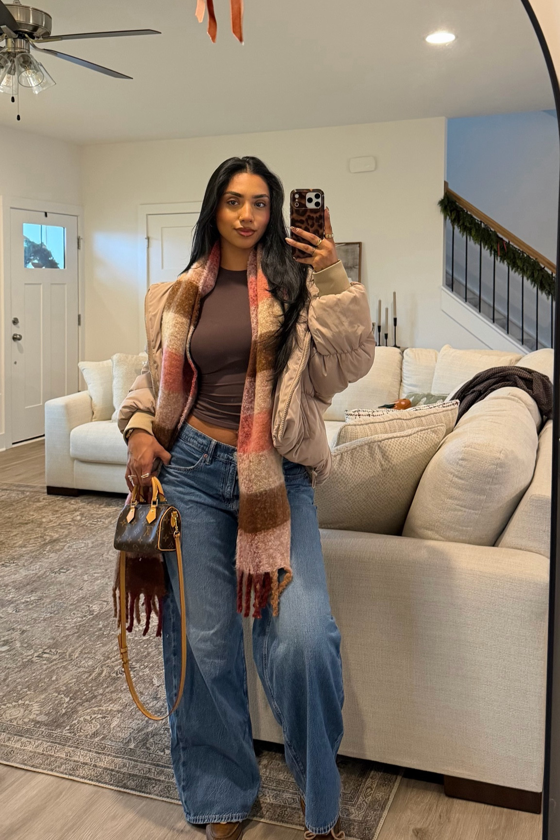 Top- Oner active code SULY
coat- H&M
Scarf- AE 

#LTKSeasonal #LTKGiftGuide #LTKHoliday