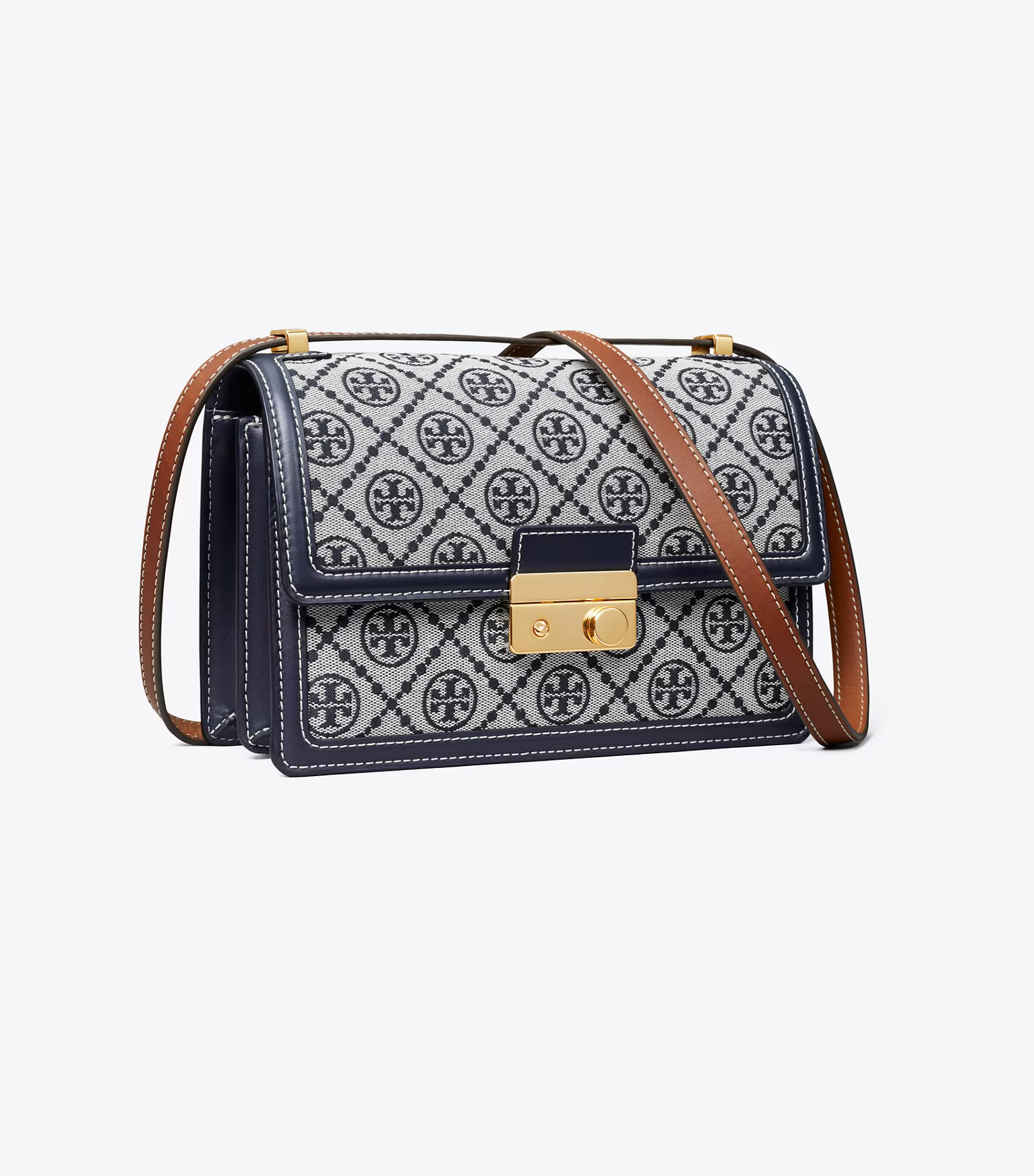 T Monogram Shoulder Bag: Women's Designer Shoulder Bags | Tory Burch | Tory Burch (US)