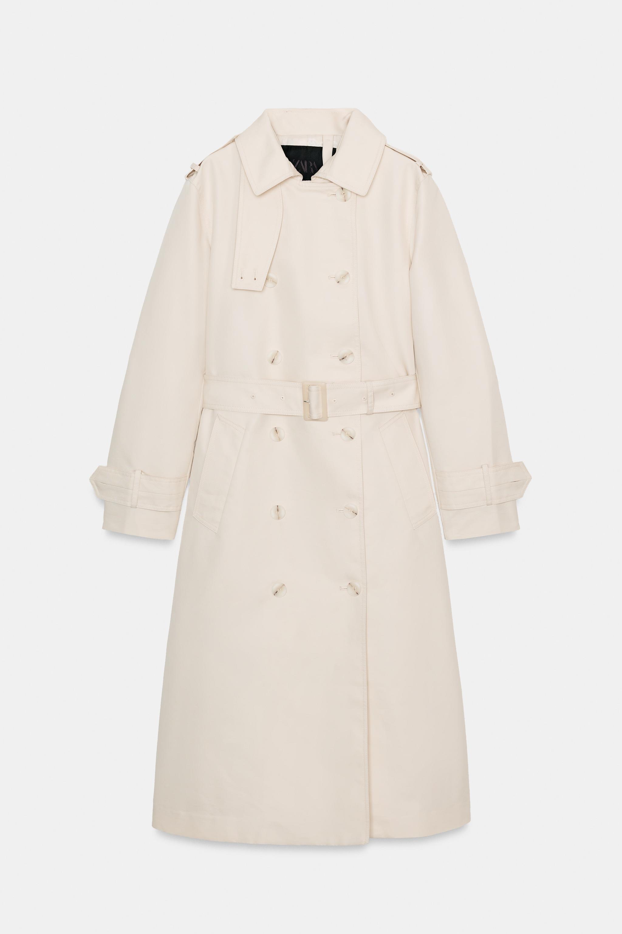 ZW COLLECTION BELTED TRENCH COAT | Zara UK