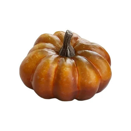 Simulation Pumpkin,artificial pumpkins for decorating faux pumpkins,Autumn Fake Small Pumpkin Fall Harvest Pumpkin,Simulation Mini Foam Pumpkins DIY Crafts Ornament,Lifelike 4.5x7.5cm Coffee | Walmart (US)