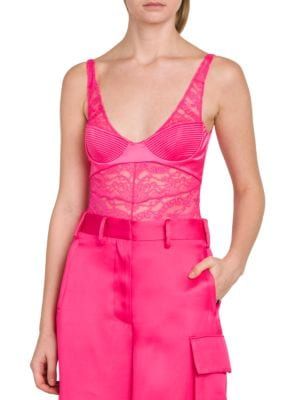 La Greca Lace Bodysuit | Saks Fifth Avenue OFF 5TH