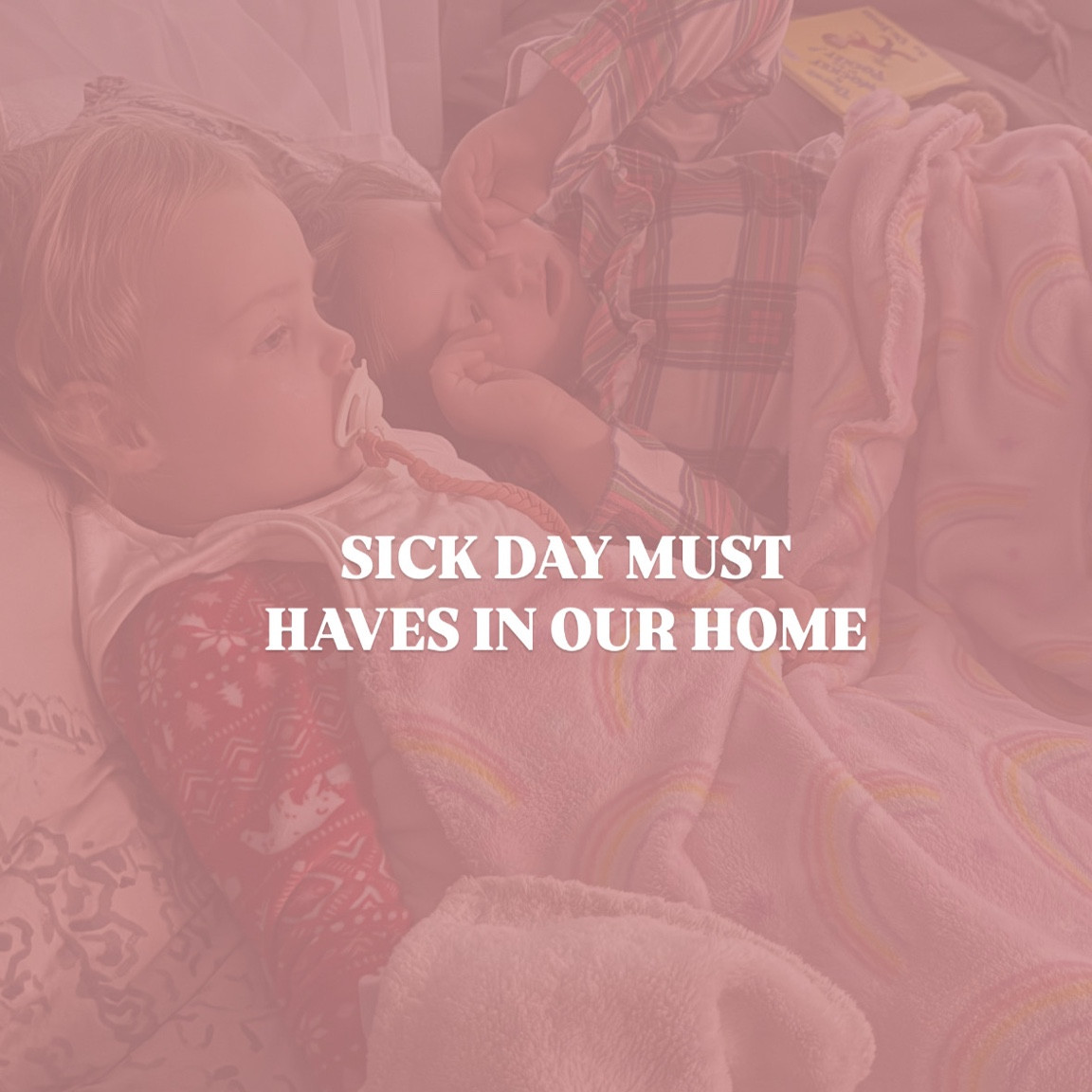 A couple of things you can grab from Target on a sick day (mostly natural remedies) 