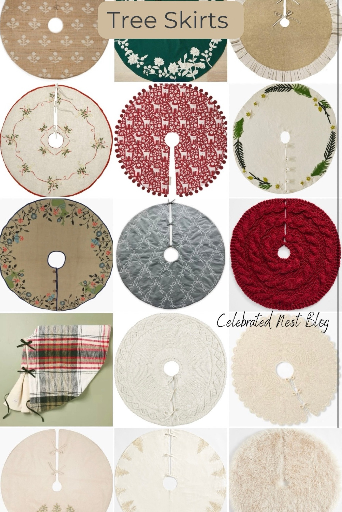 Beautiful Christmas tree skirts! 

#LTKHoliday #LTKHome #LTKSeasonal