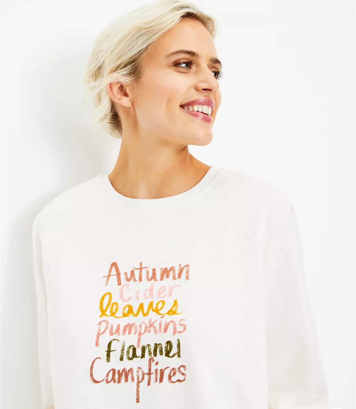 Fall Sweatshirt | LOFT