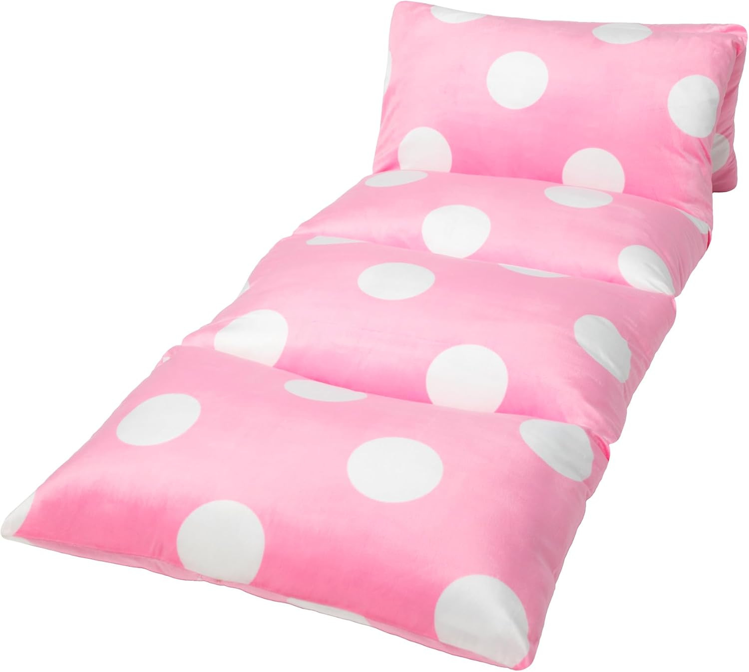 Butterfly Craze Floor Pillow Case, Mattress Bed Lounger Cover, Polka Pink, King Size - Cozy Seati... | Amazon (US)