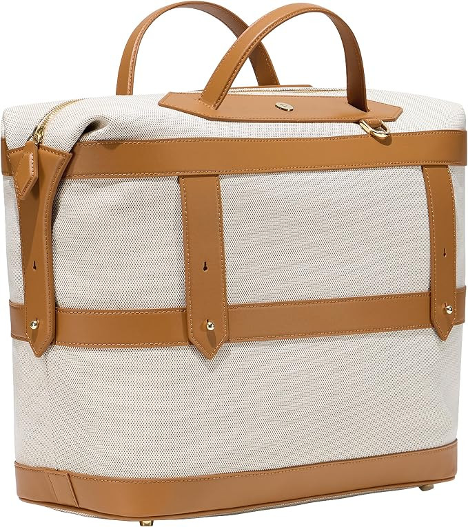 Paravel Weekender Bag | Made with Recycled Canvas Material & Vegan Leather | Premium Weekend Geta... | Amazon (US)