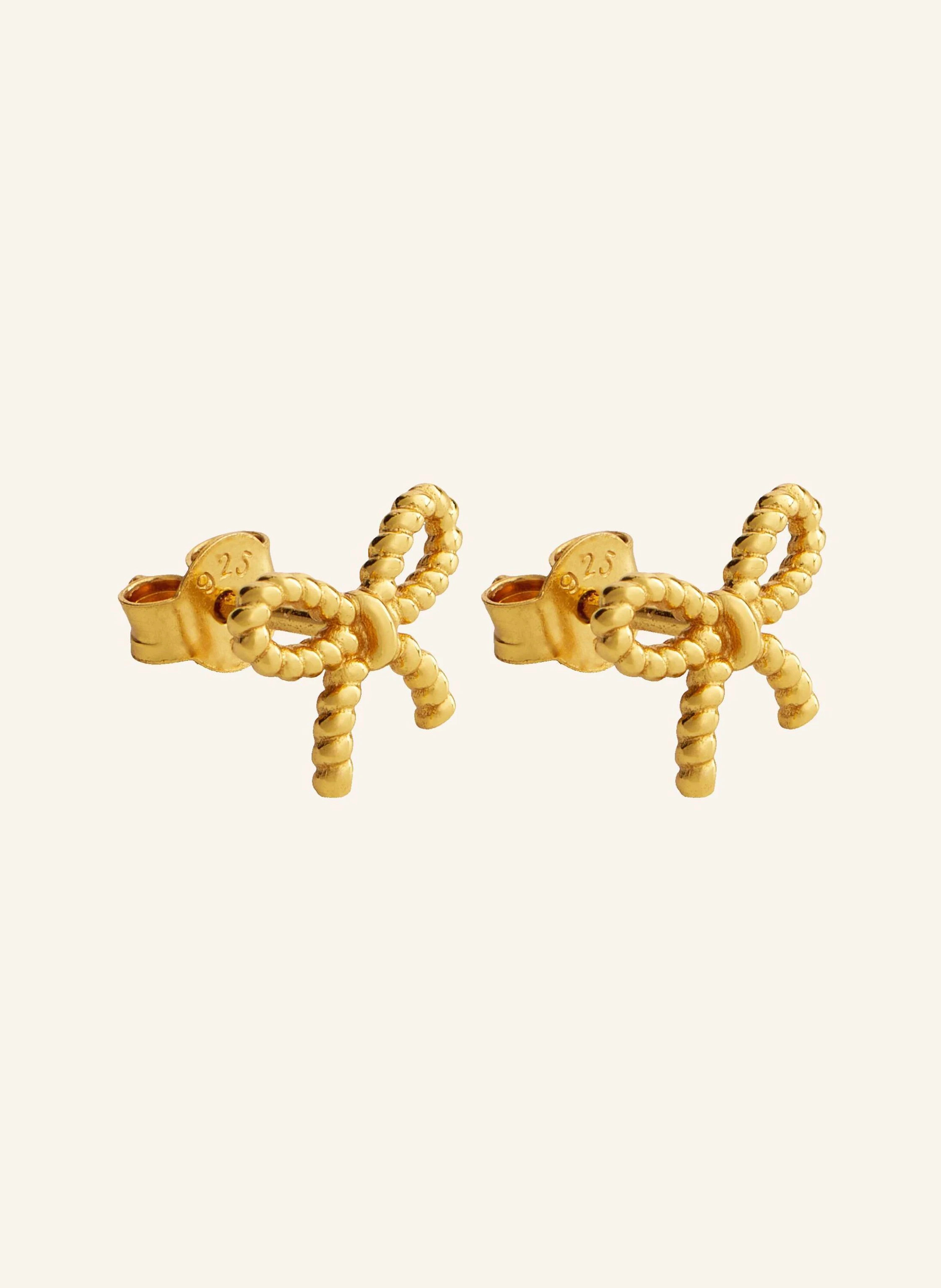 OHH LUILU Ohrstecker ETERNAL BOW by GLAMBOU in gold | Breuninger (DACH)